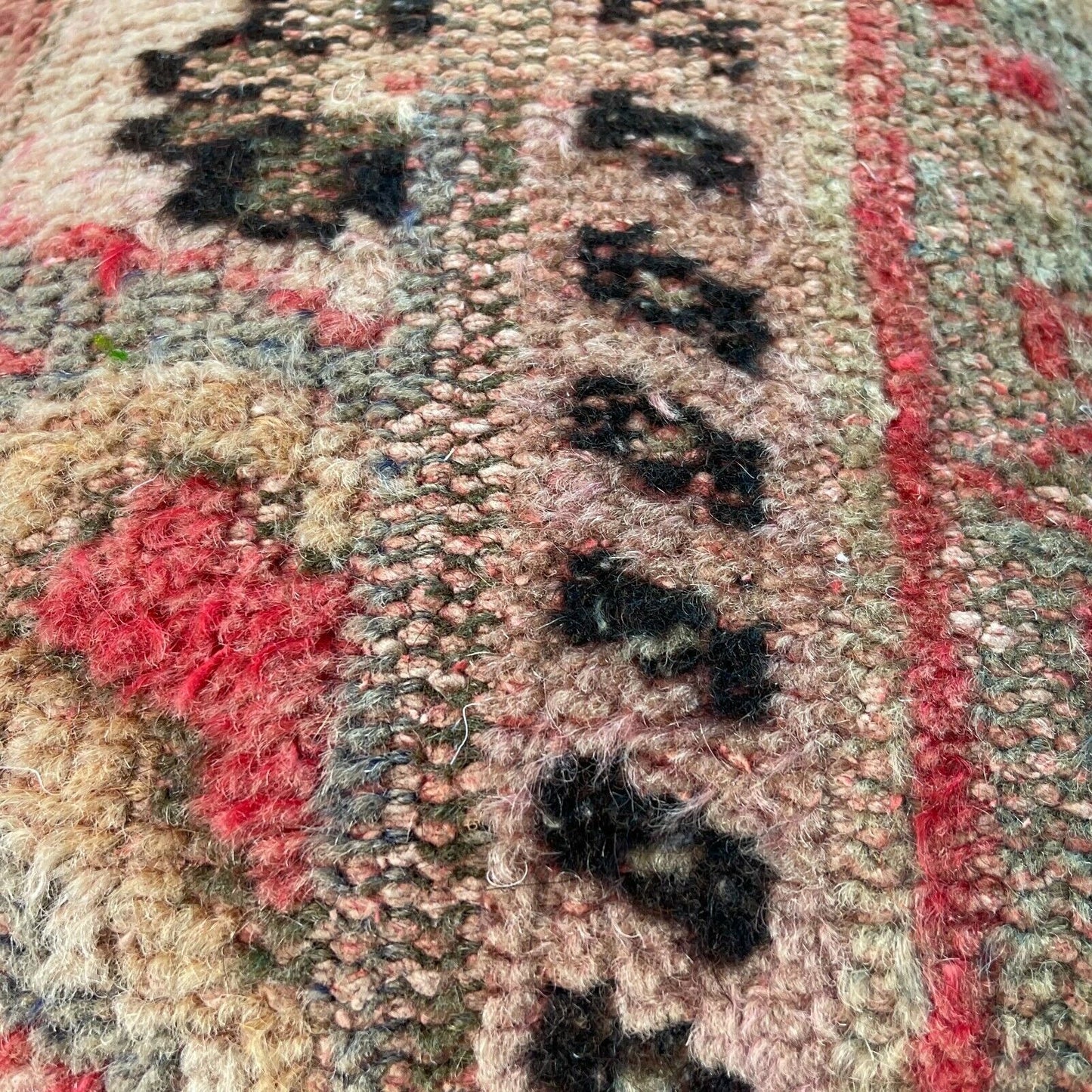 30 x 50 cm Real Handwoven Vintage Cushion Cover, 12''X 20'' Vintage Kissenbezug