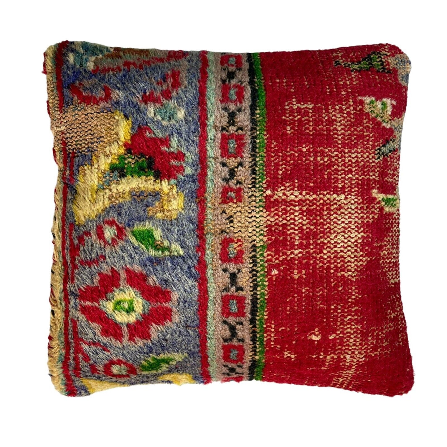 18''X18'' Vintage Handmade Rug Cushion Cover, 45 x 45 cm Deko Kissenbezug LL1385