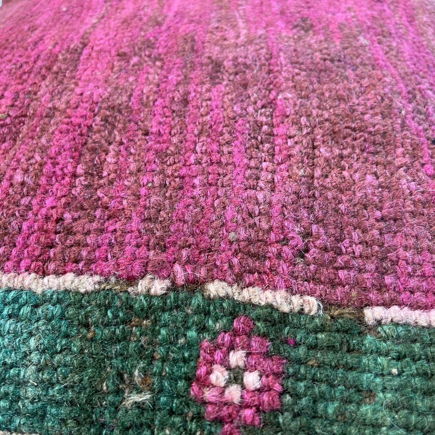 45 x 45 cm , Vintage Turkish Cushion Cover , Vintage Handgemachte Kissenbezug