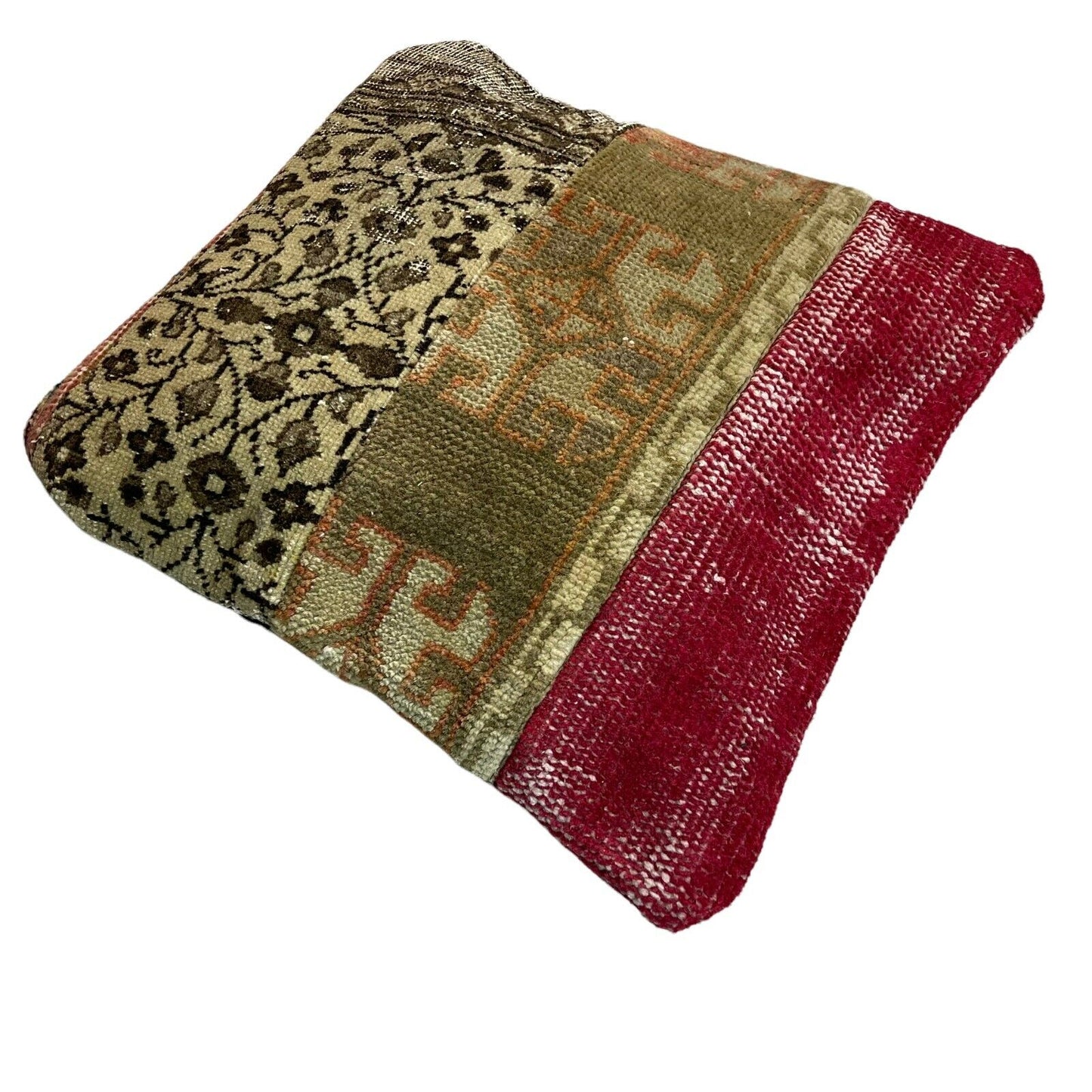 40 x 40 cm , Vintage Turkish Cushion Cover , Vintage Handgemachte Kissenbezug
