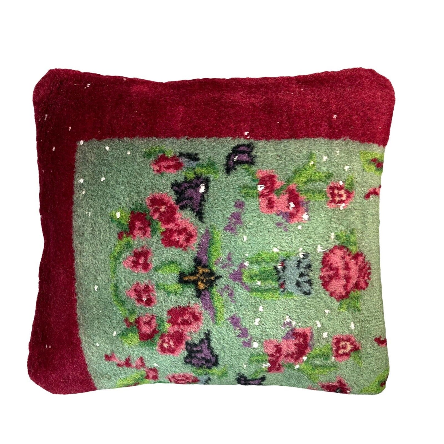 45 x 45 cm , Vintage Turkish Cushion Cover , Vintage Handgemachte Kissenbezug