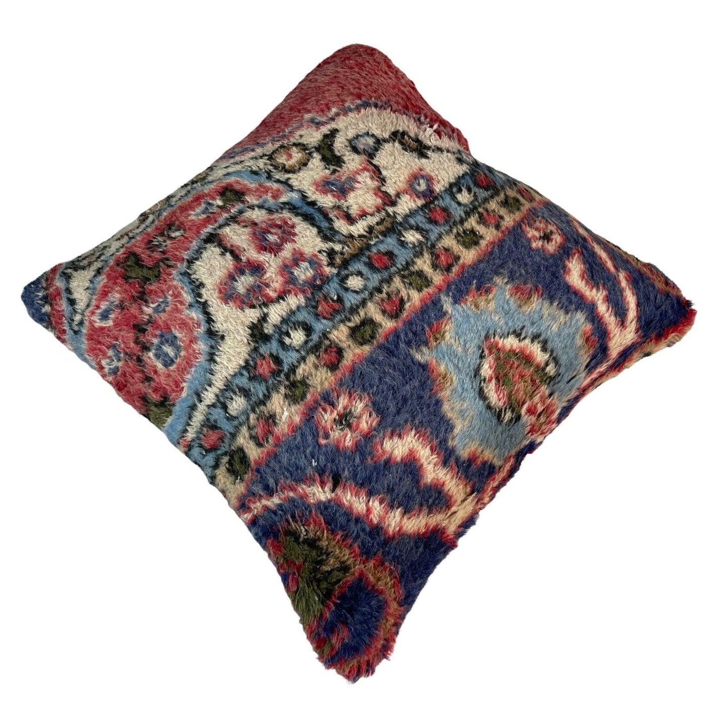 45 x 45 cm , Vintage Turkish Cushion Cover , Vintage Handgemachte Kissenbezug