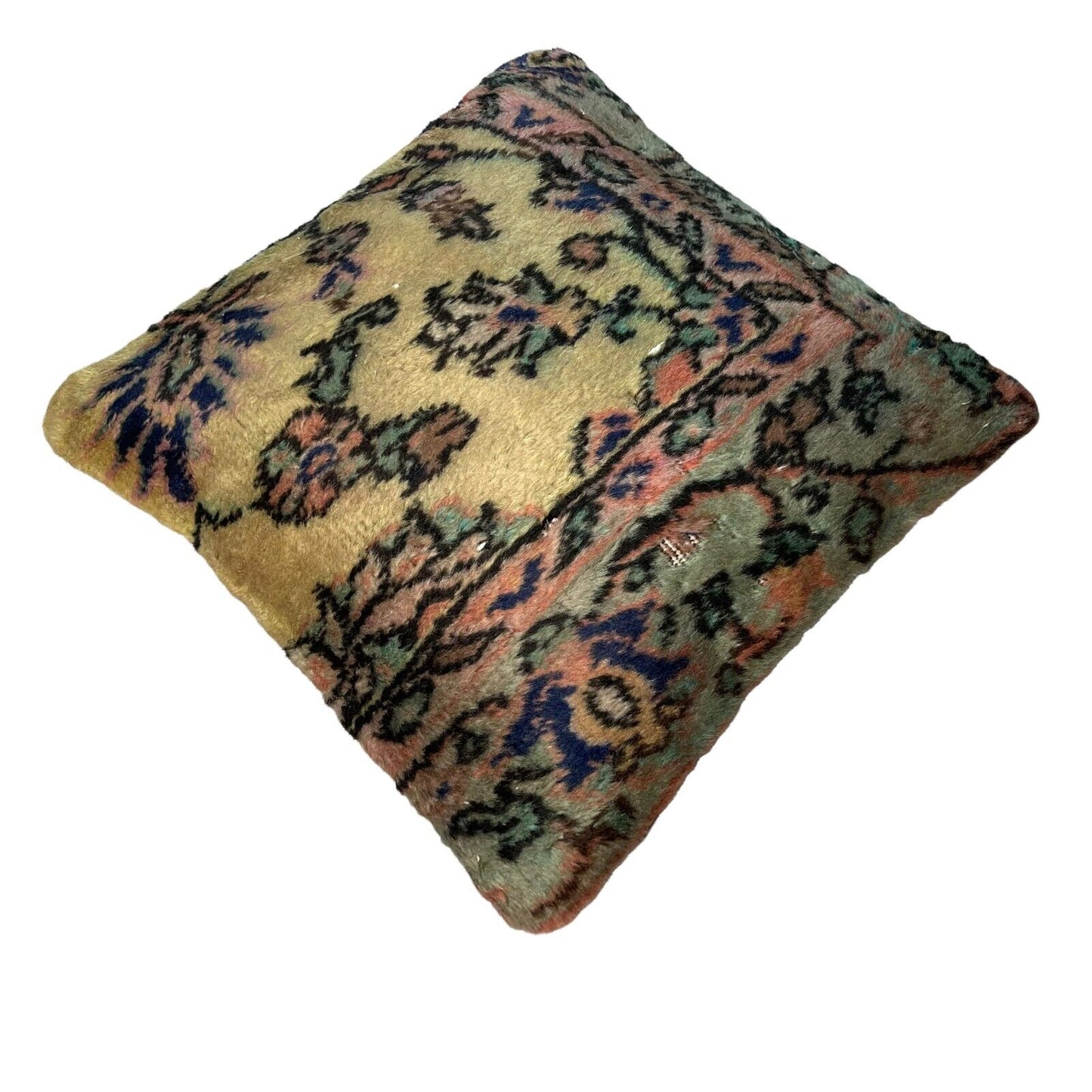 45 x 45 cm , Vintage Turkish Cushion Cover , Vintage Handgemachte Kissenbezug