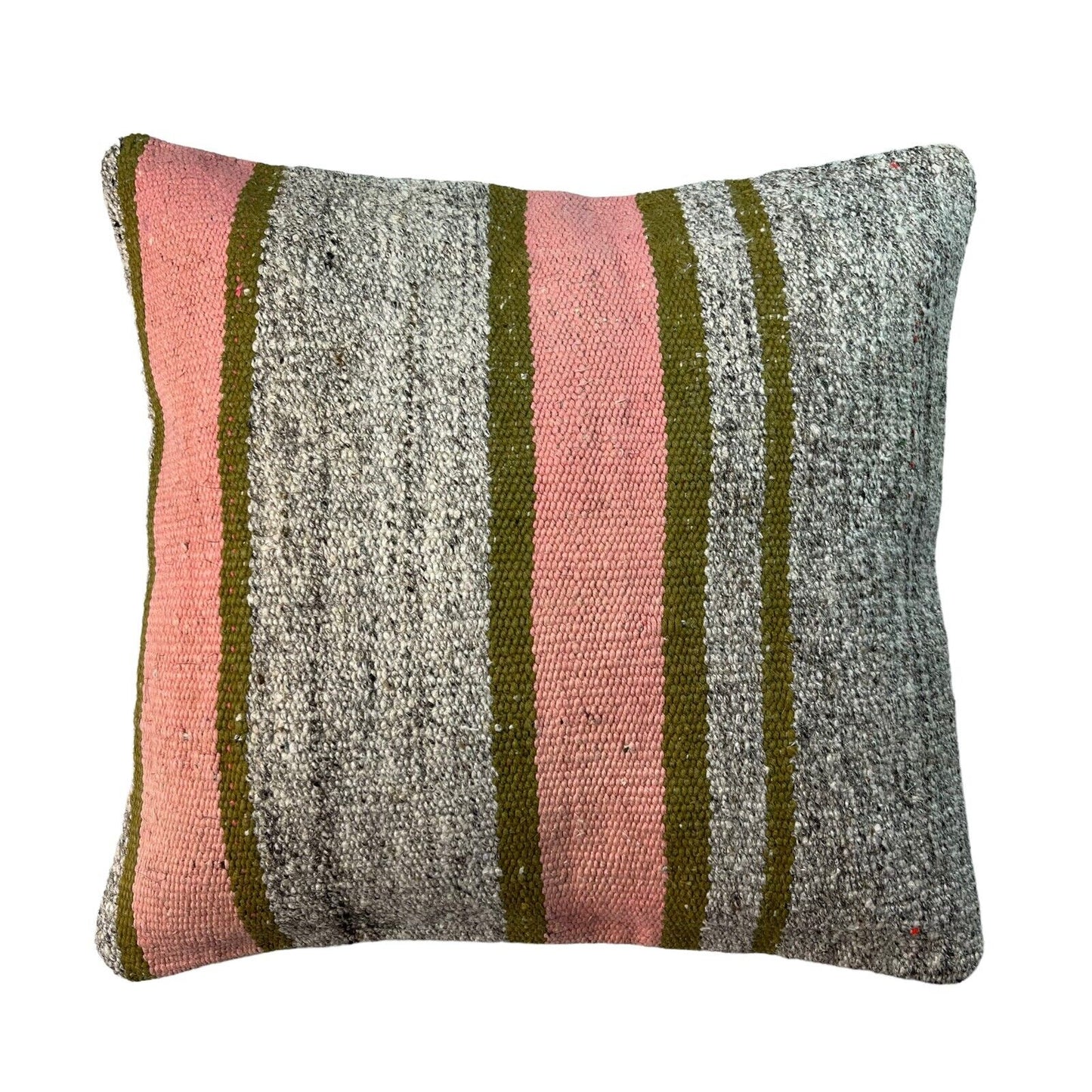 Einzigartige Kelim-Kissen,Turkish Kilim Pillow,16'×16' Funda De Cojín Kilim