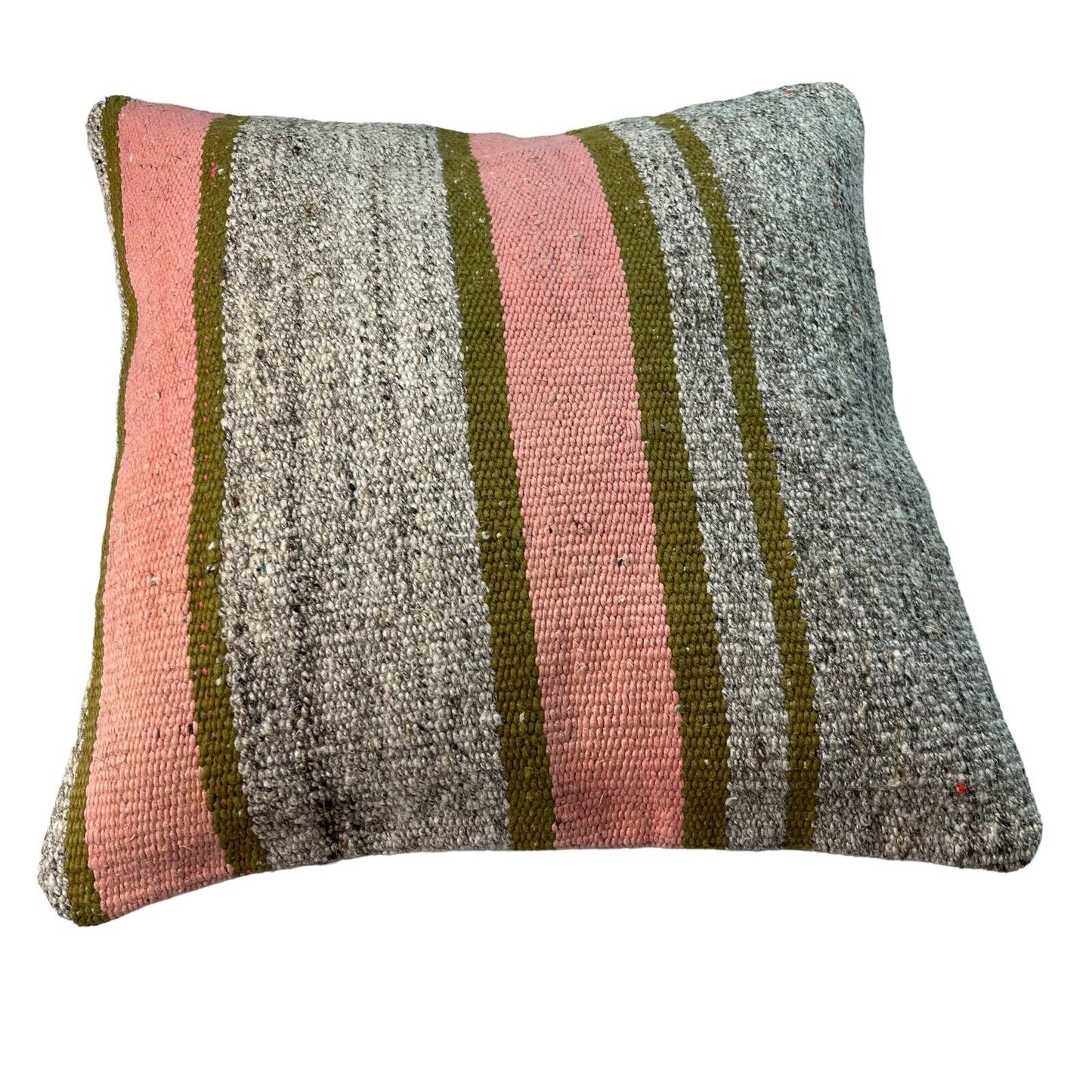 Einzigartige Kelim-Kissen,Turkish Kilim Pillow,16'×16' Funda De Cojín Kilim