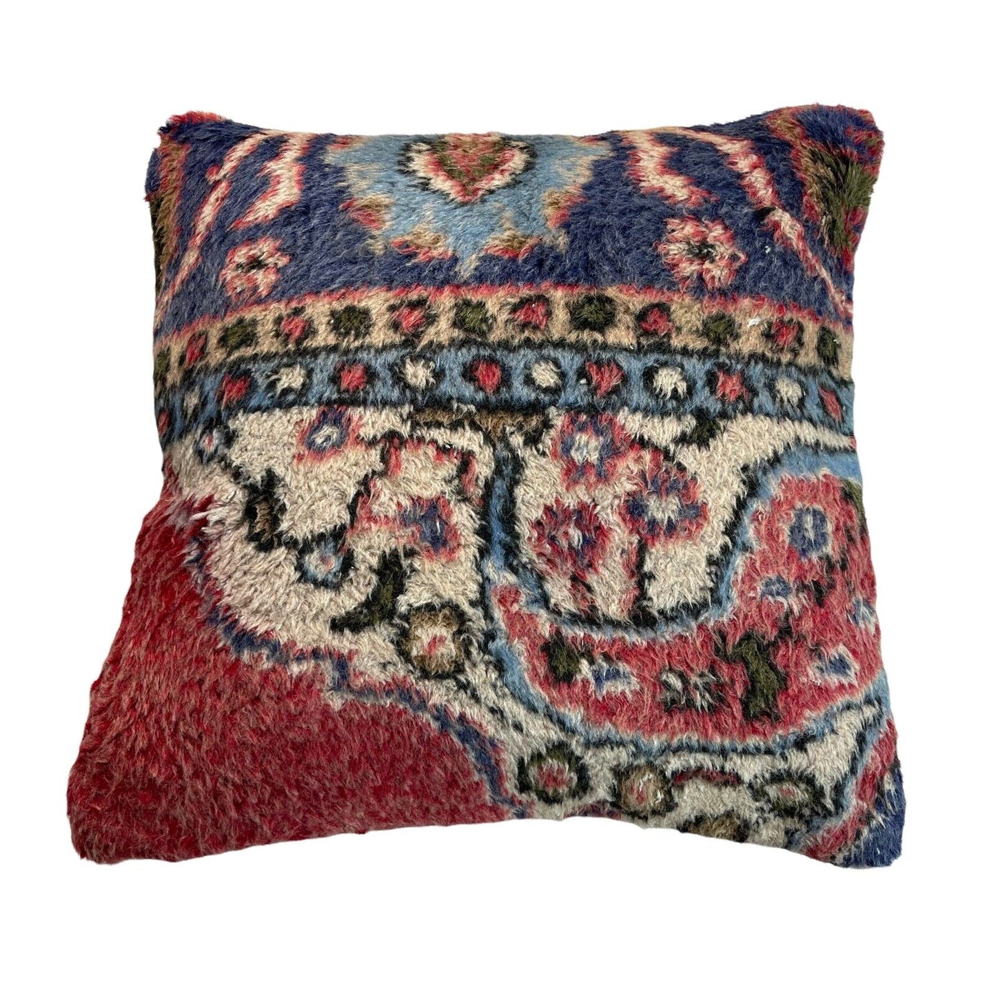 45 x 45 cm , Vintage Turkish Cushion Cover , Vintage Handgemachte Kissenbezug