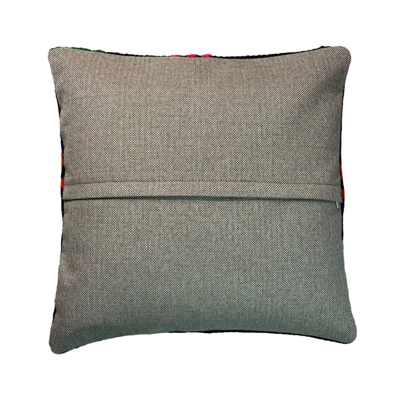Einzigartige Kelim-Kissen,Turkish Kilim Pillow,16'×16' Funda De Cojín Kilim