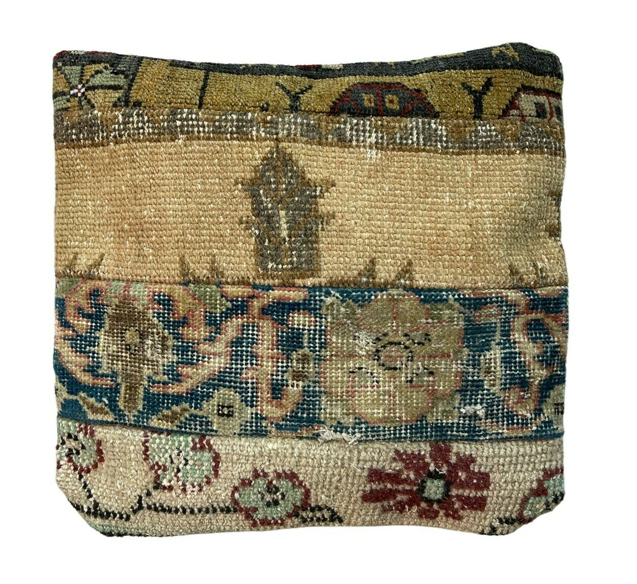 40 x 40 cm , Vintage Turkish Cushion Cover , Vintage Handgemachte Kissenbezug