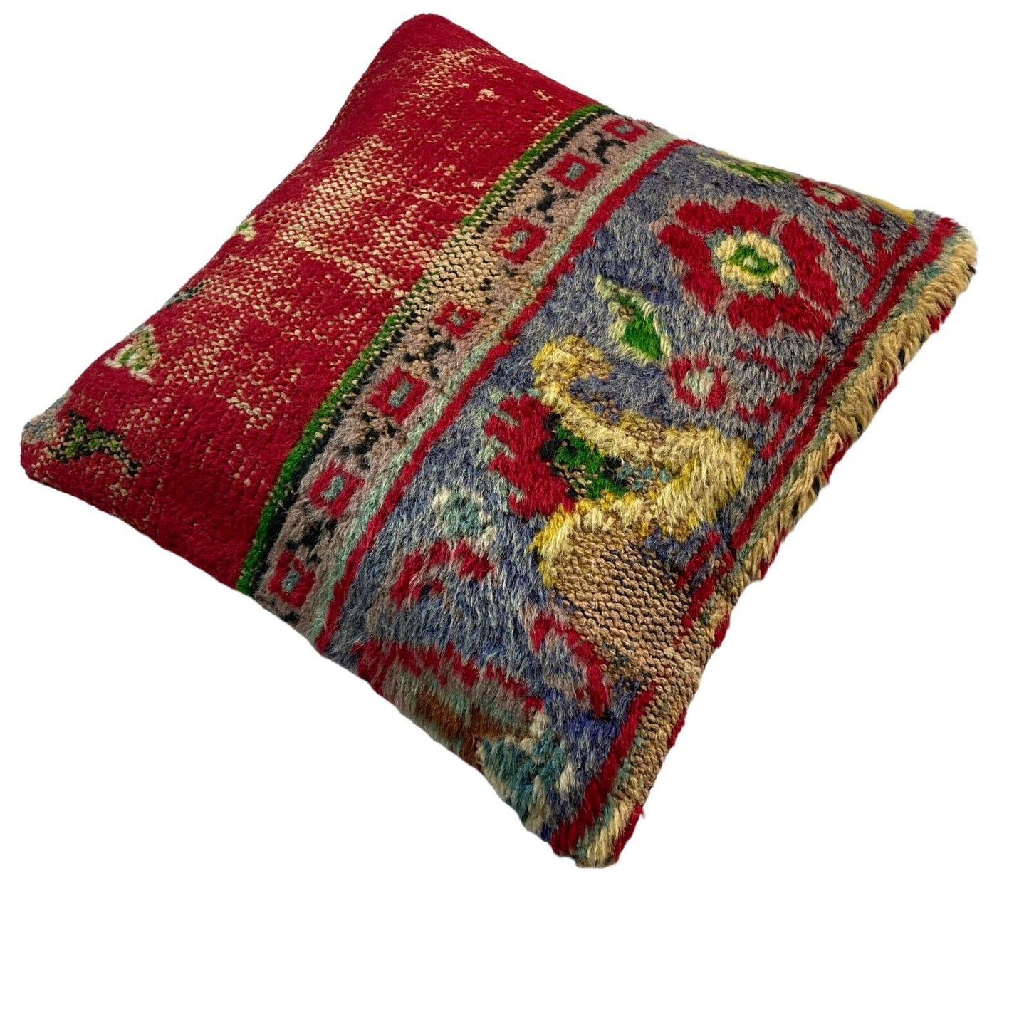 18''X18'' Vintage Handmade Rug Cushion Cover, 45 x 45 cm Deko Kissenbezug LL1385