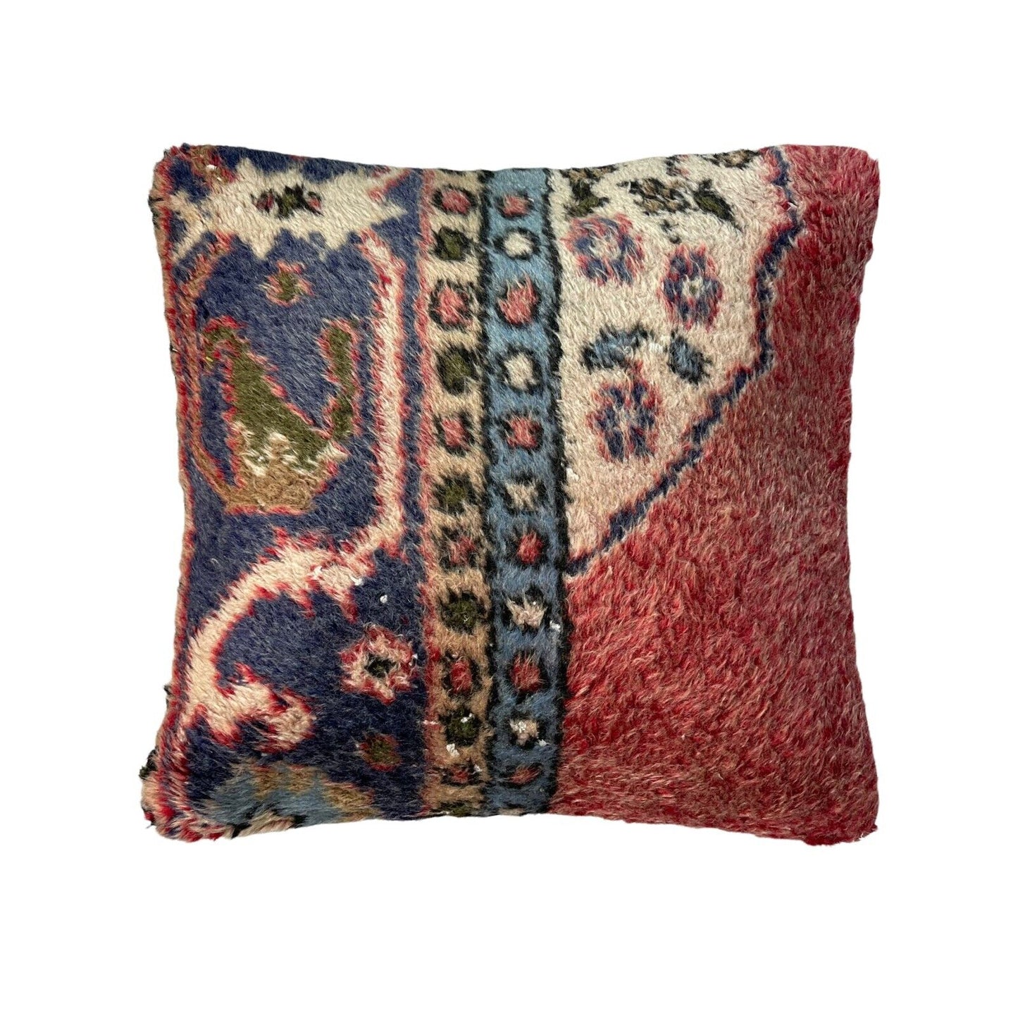 45 x 45 cm , Vintage Turkish Cushion Cover , Vintage Handgemachte Kissenbezug