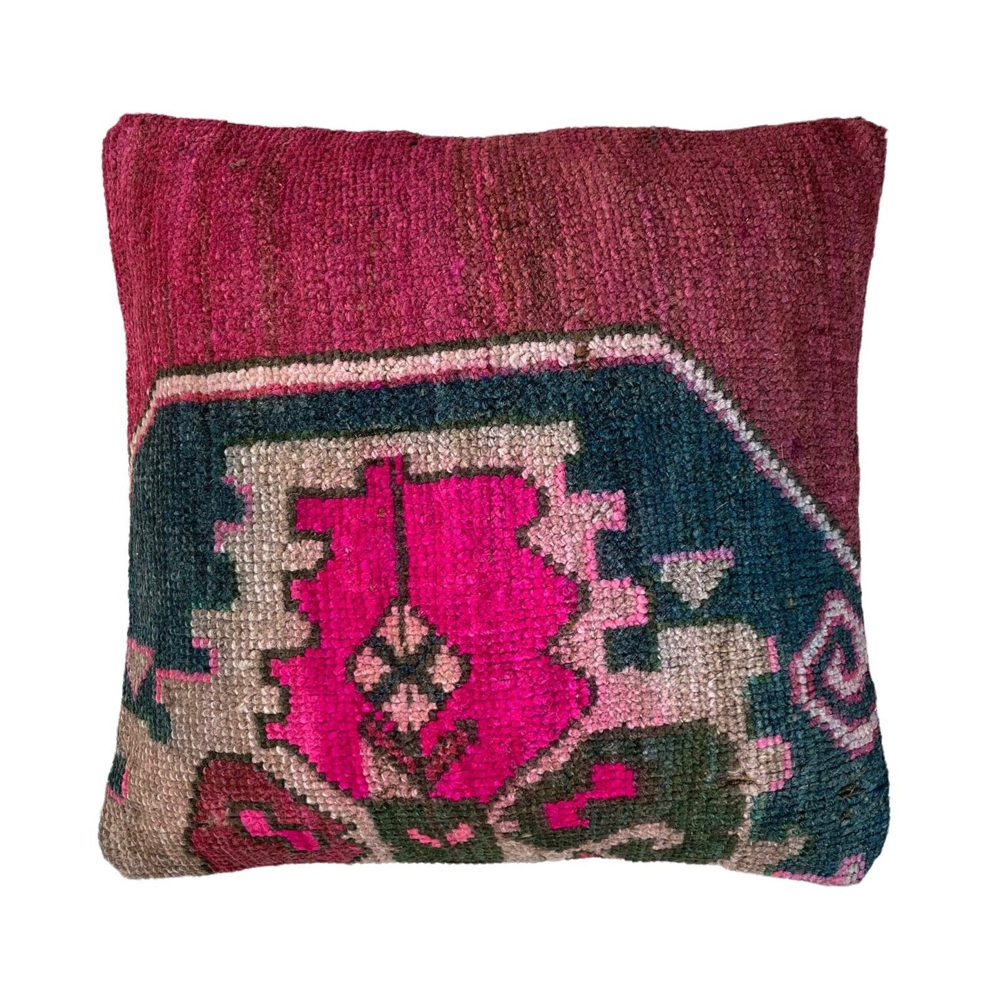 18''X18'' Vintage Handmade Rug Cushion Cover, 45 x 45 cm Deko Kissenbezug LL1384