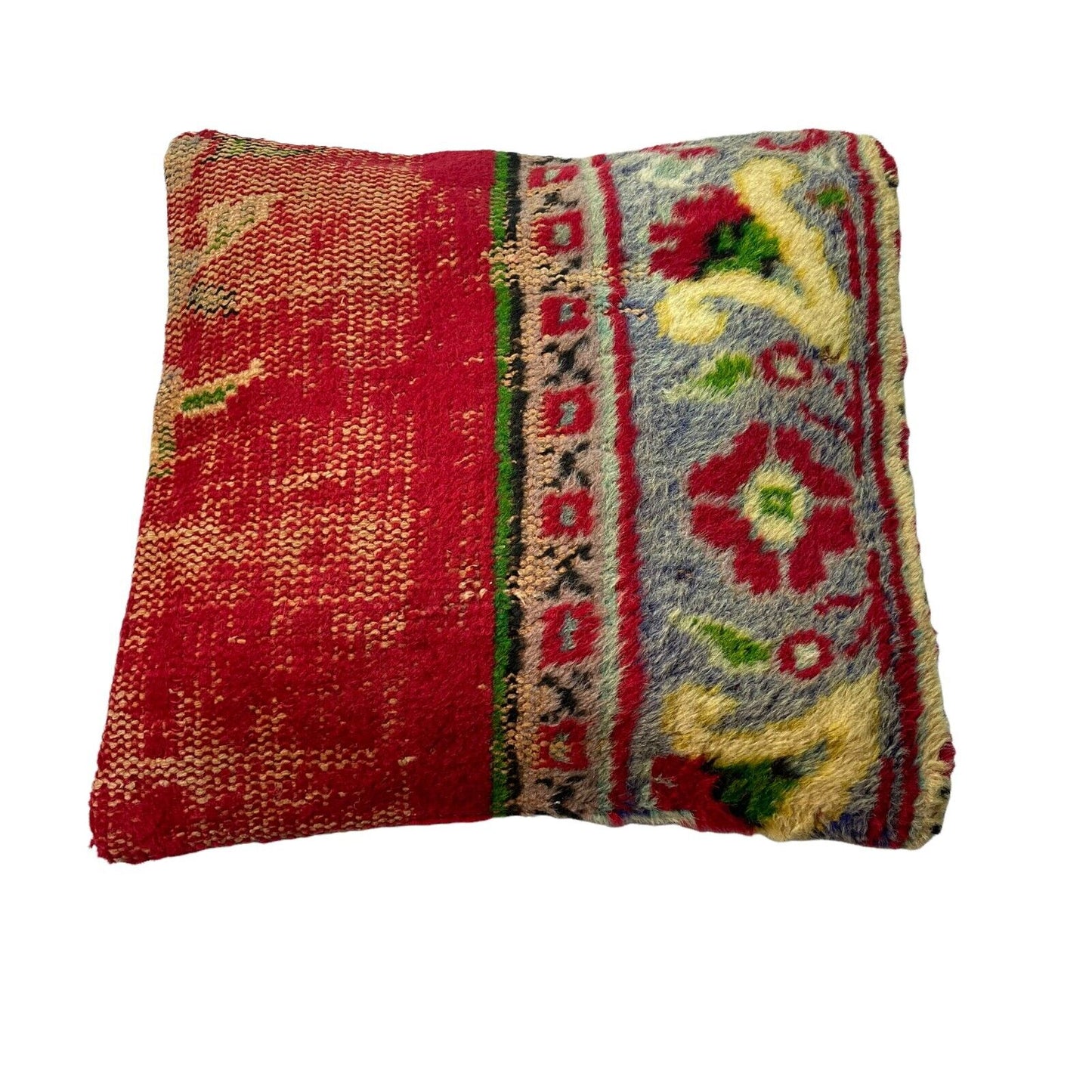 45 x 45 cm , Vintage Turkish Cushion Cover , Vintage Handgemachte Kissenbezug