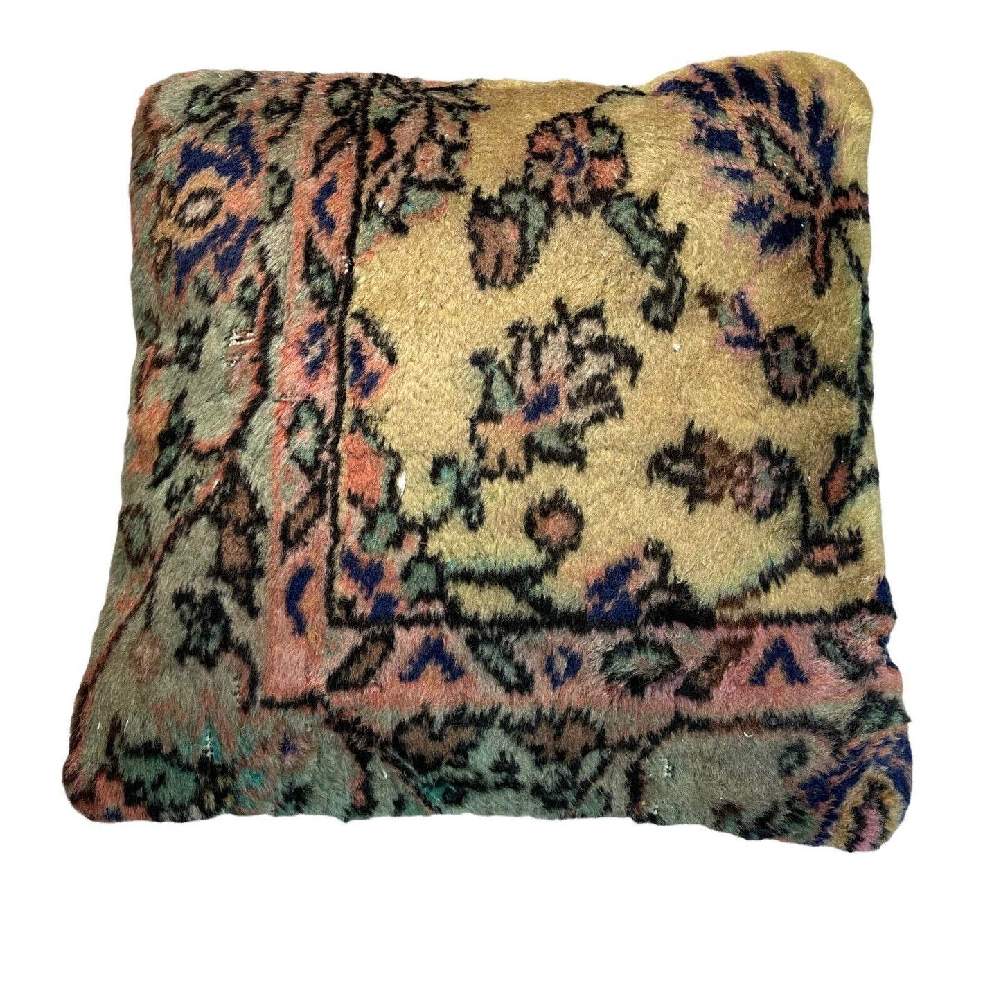 45 x 45 cm , Vintage Turkish Cushion Cover , Vintage Handgemachte Kissenbezug