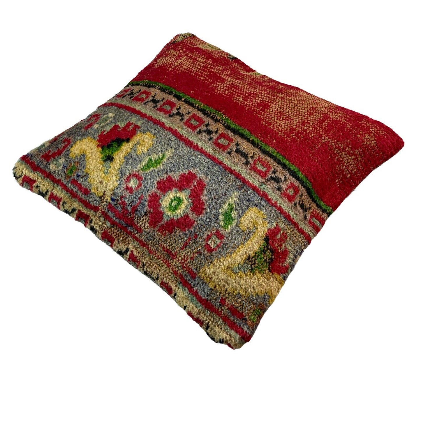 45x45 cm , Vintage Turkish Cushion Cover , Vintage Handgemachte Kissenbezug