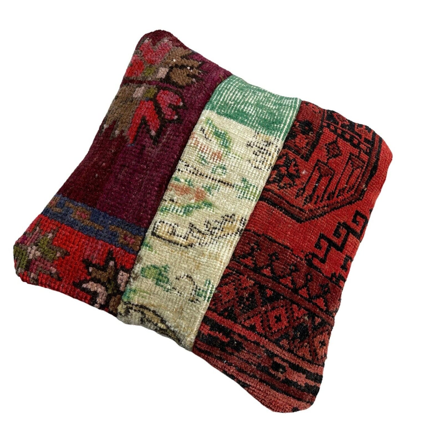40 x 40 cm , Vintage Turkish Cushion Cover , Vintage Handgemachte Kissenbezug