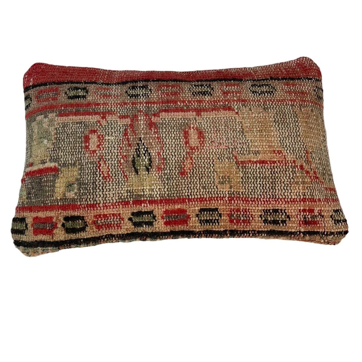 30 x 50 cm Real Handwoven Vintage Cushion Cover, 12''X 20'' Vintage Kissenbezug