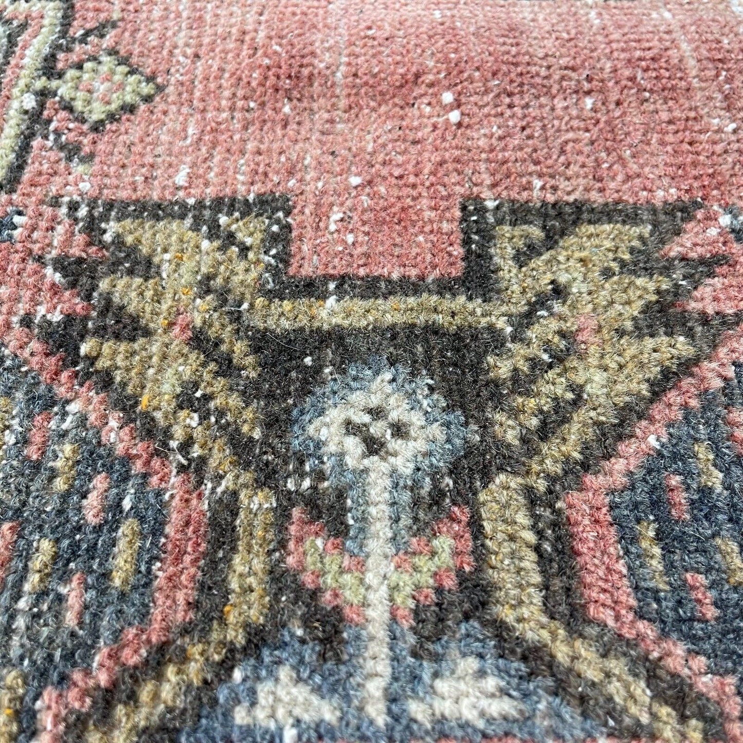 Traditionelle Vintage türkische Teppich, Vintage Turkish Rug 99X 52 cm