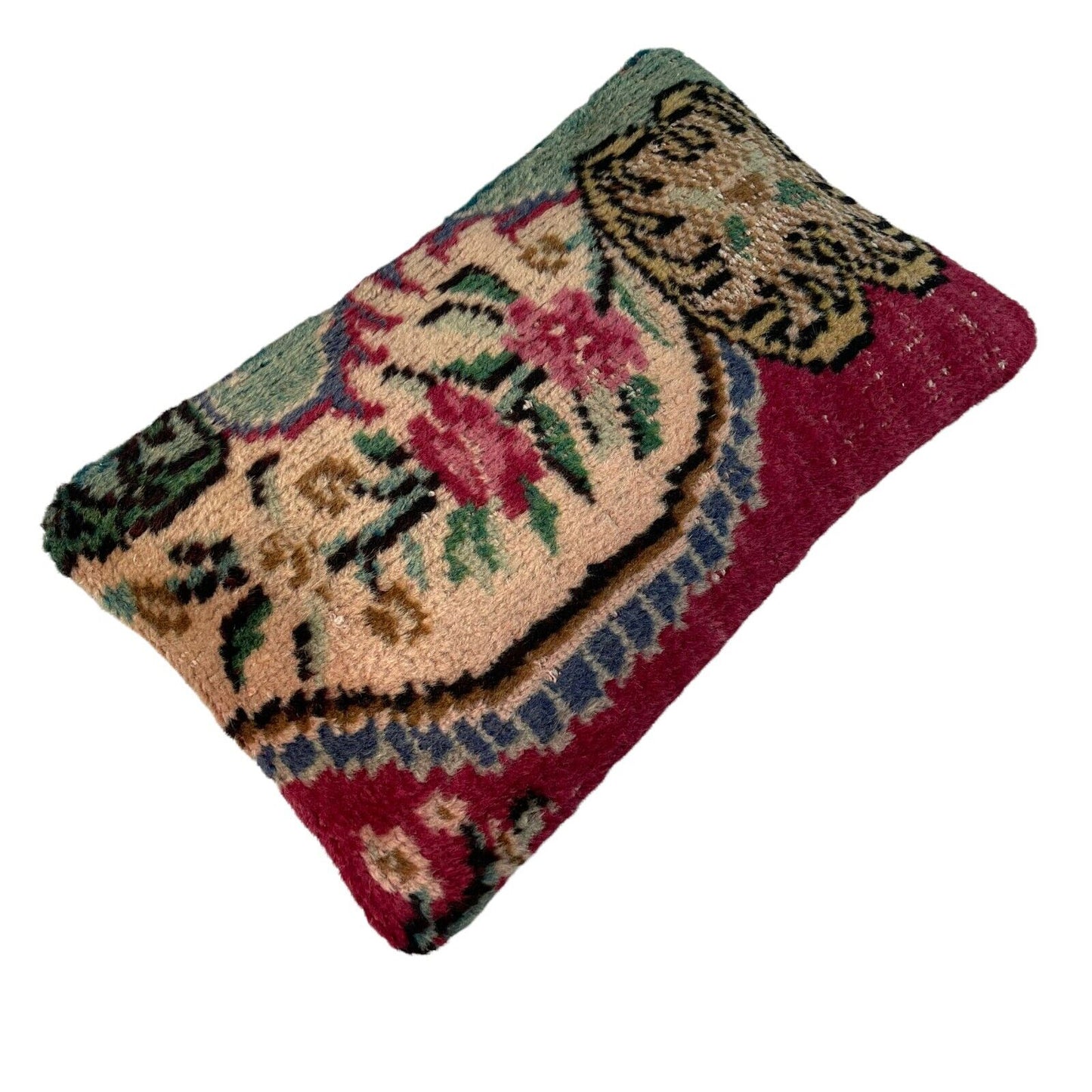 30 x 50 cm Real Handwoven Vintage Cushion Cover, 12''X 20'' Vintage Kissenbezug