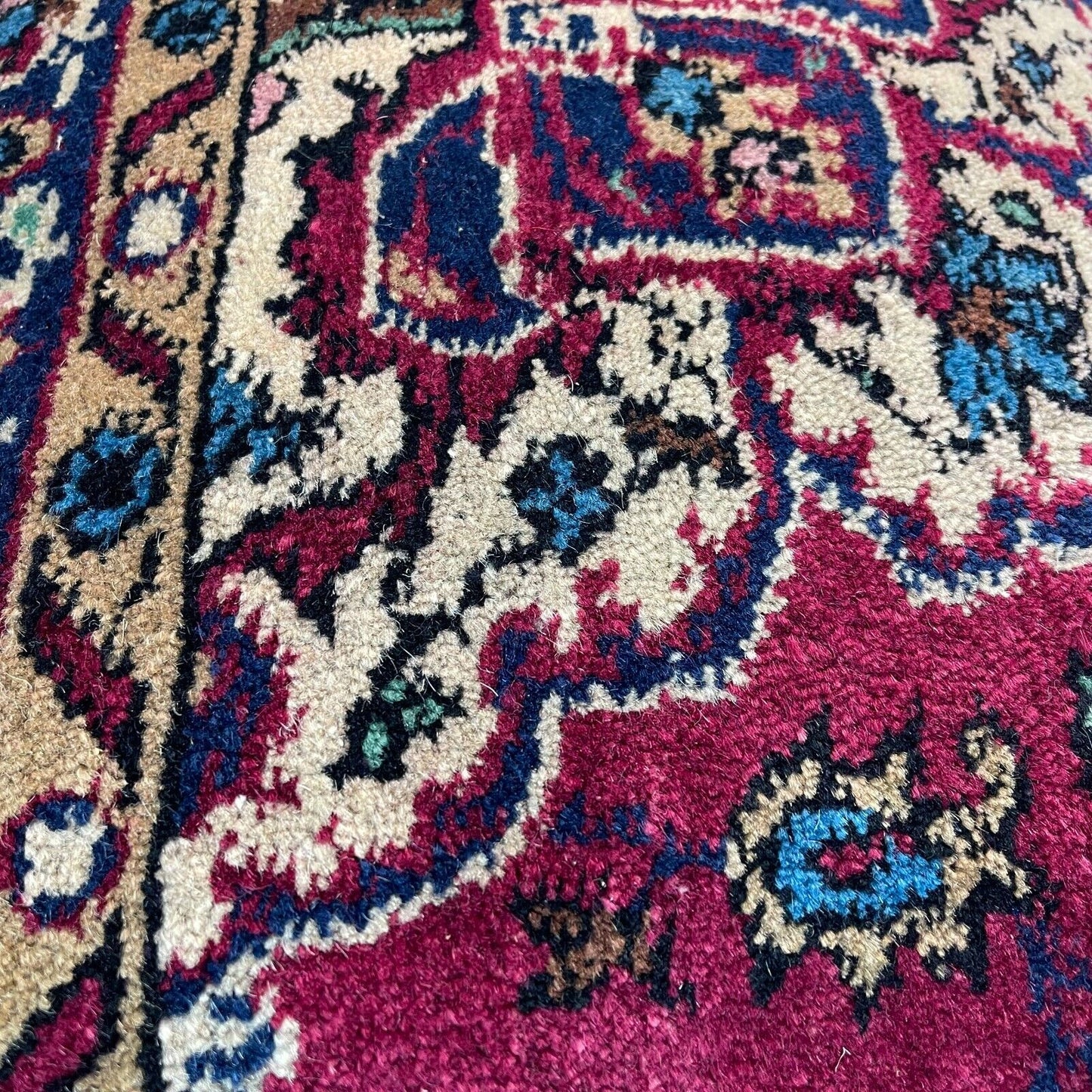 45x45 cm , Vintage Turkish Cushion Cover , Vintage Handgemachte Kissenbezug
