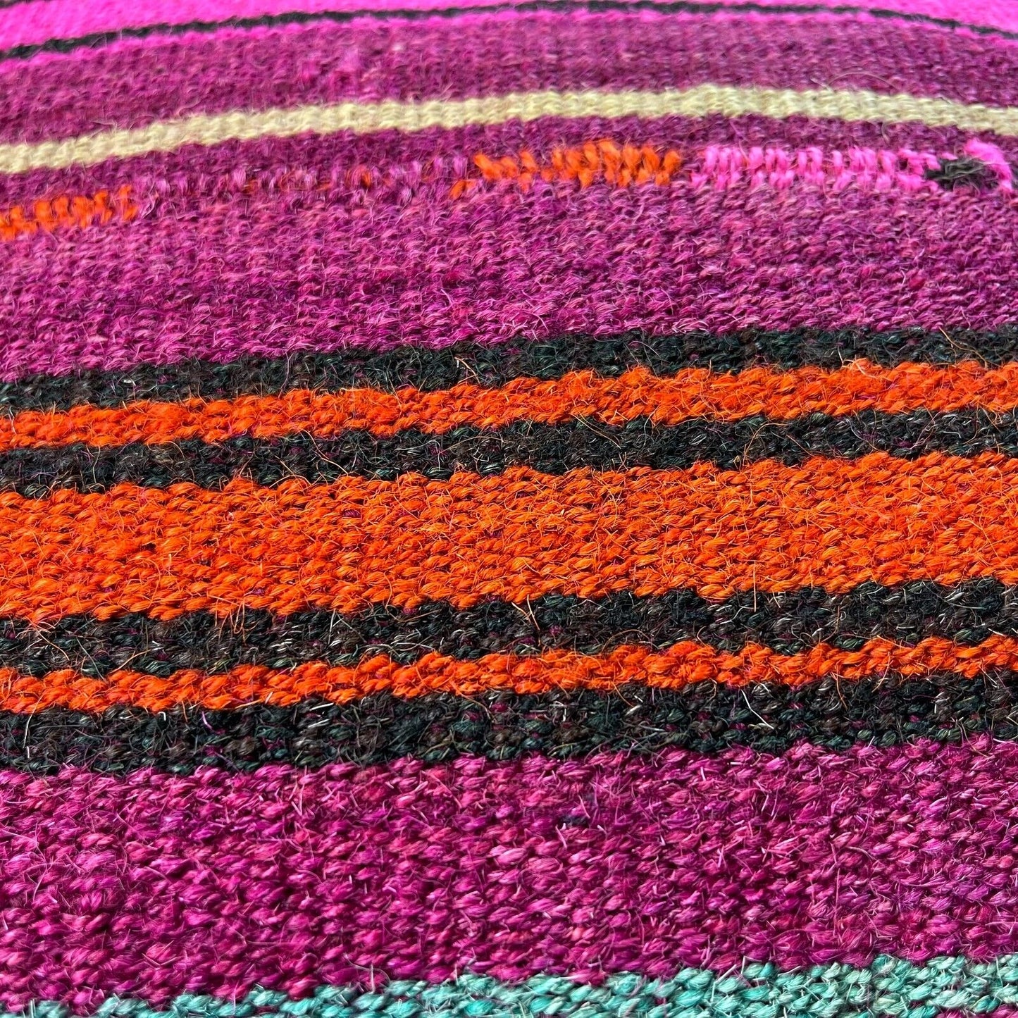 Einzigartige Kelim-Kissen,Turkish Kilim Pillow,16'×16' Funda De Cojín Kilim
