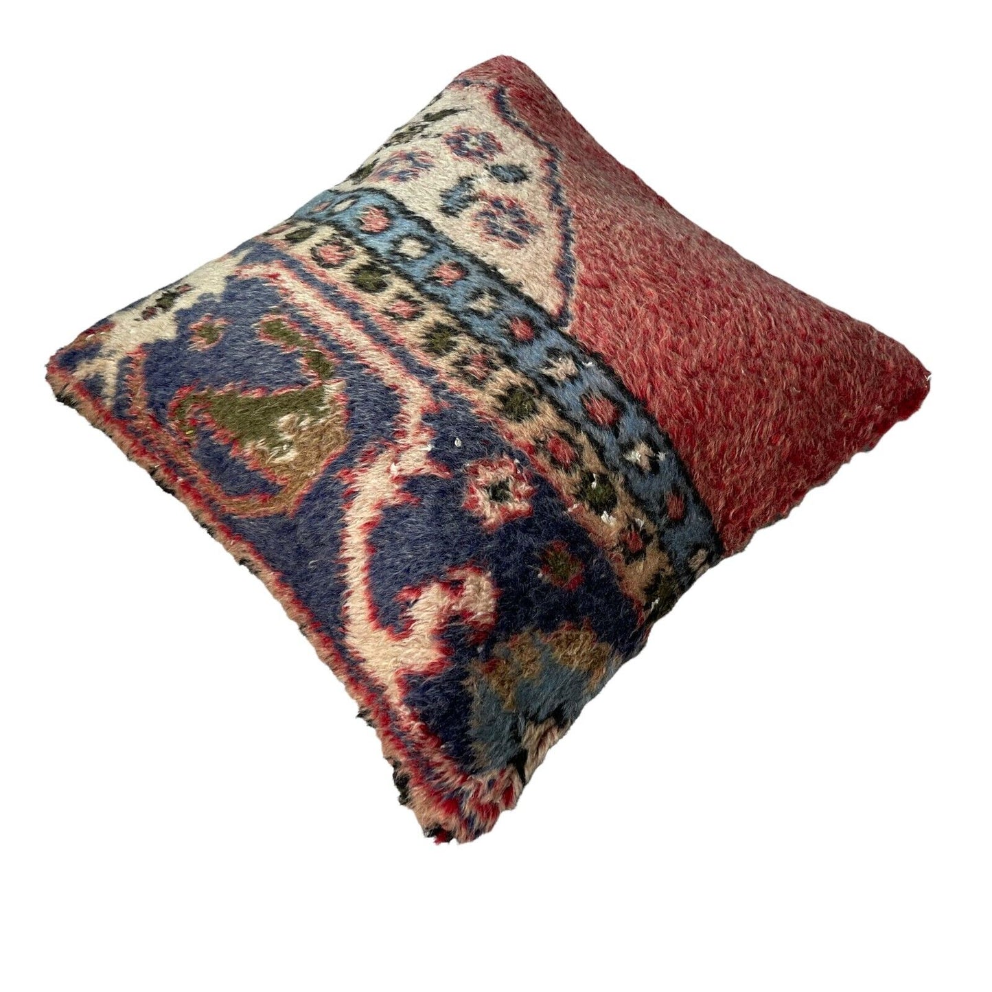 45 x 45 cm , Vintage Turkish Cushion Cover , Vintage Handgemachte Kissenbezug