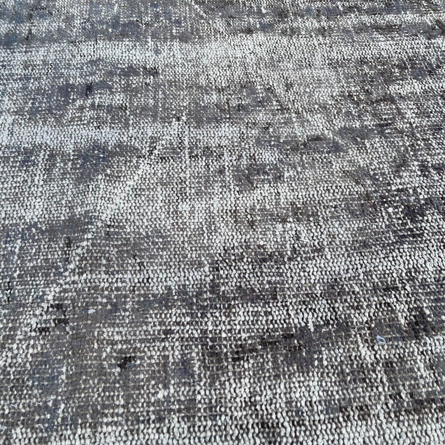 Distressed Overdyed Türkischer Teppich 203 x 103 cm Vintage Decorative Teppich