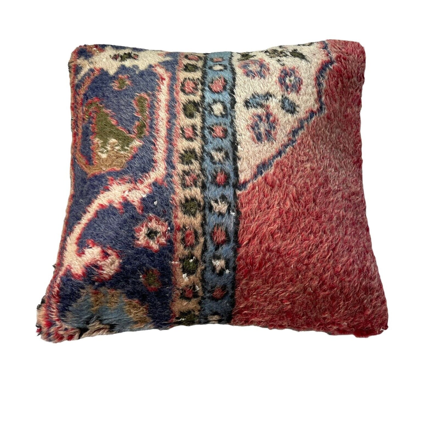45 x 45 cm , Vintage Turkish Cushion Cover , Vintage Handgemachte Kissenbezug