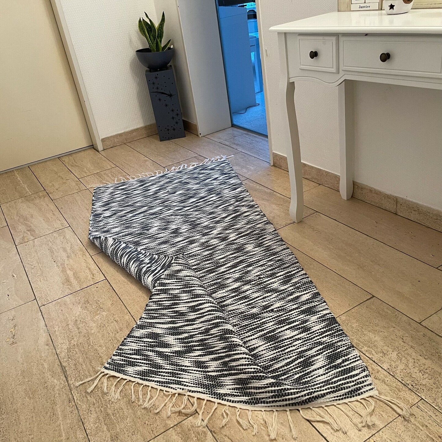 Brand New Traditional Turkish Runner , Rag Rug Runner 180 X 79