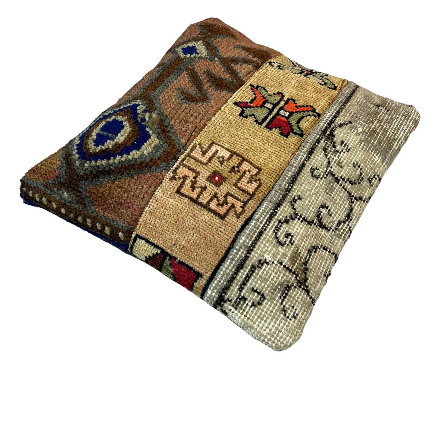 40 x 40 cm , Vintage Turkish Cushion Cover , Vintage Handgemachte Kissenbezug