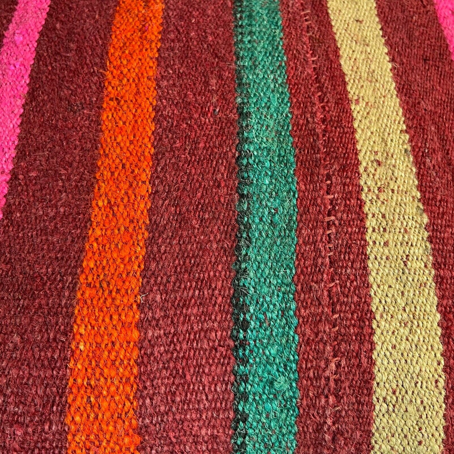 Einzigartige Kelim-Kissen,Turkish Kilim Pillow,16'×16' Funda De Cojín Kilim
