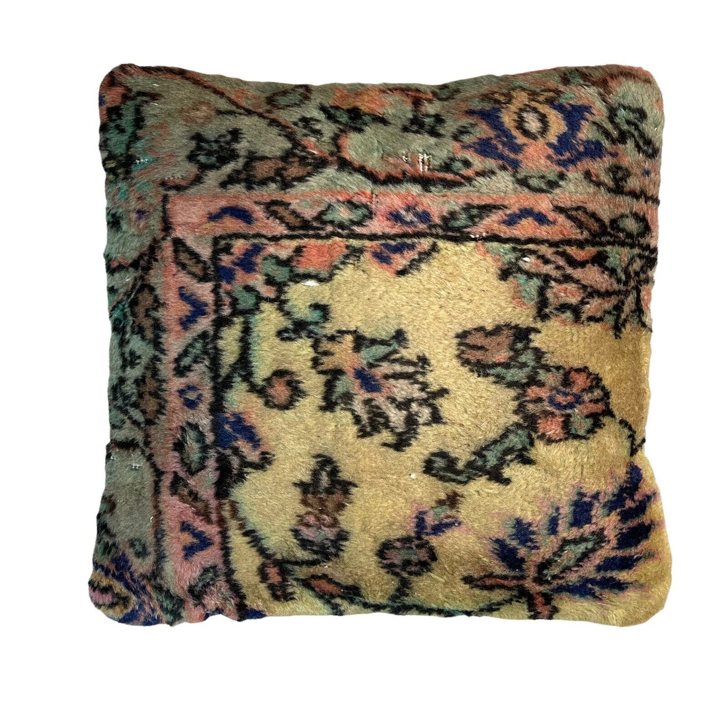 45 x 45 cm , Vintage Turkish Cushion Cover , Vintage Handgemachte Kissenbezug