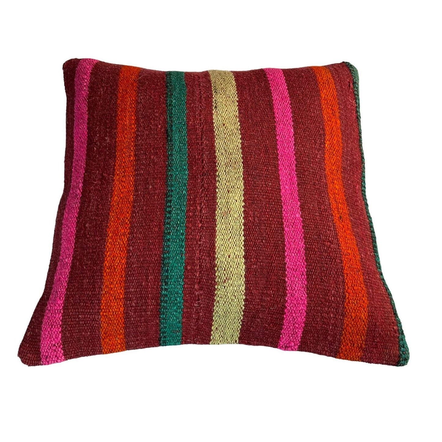 Kilim Housse de coussin 40x40 cm old vintage antique Kelim Coussin Boho Country