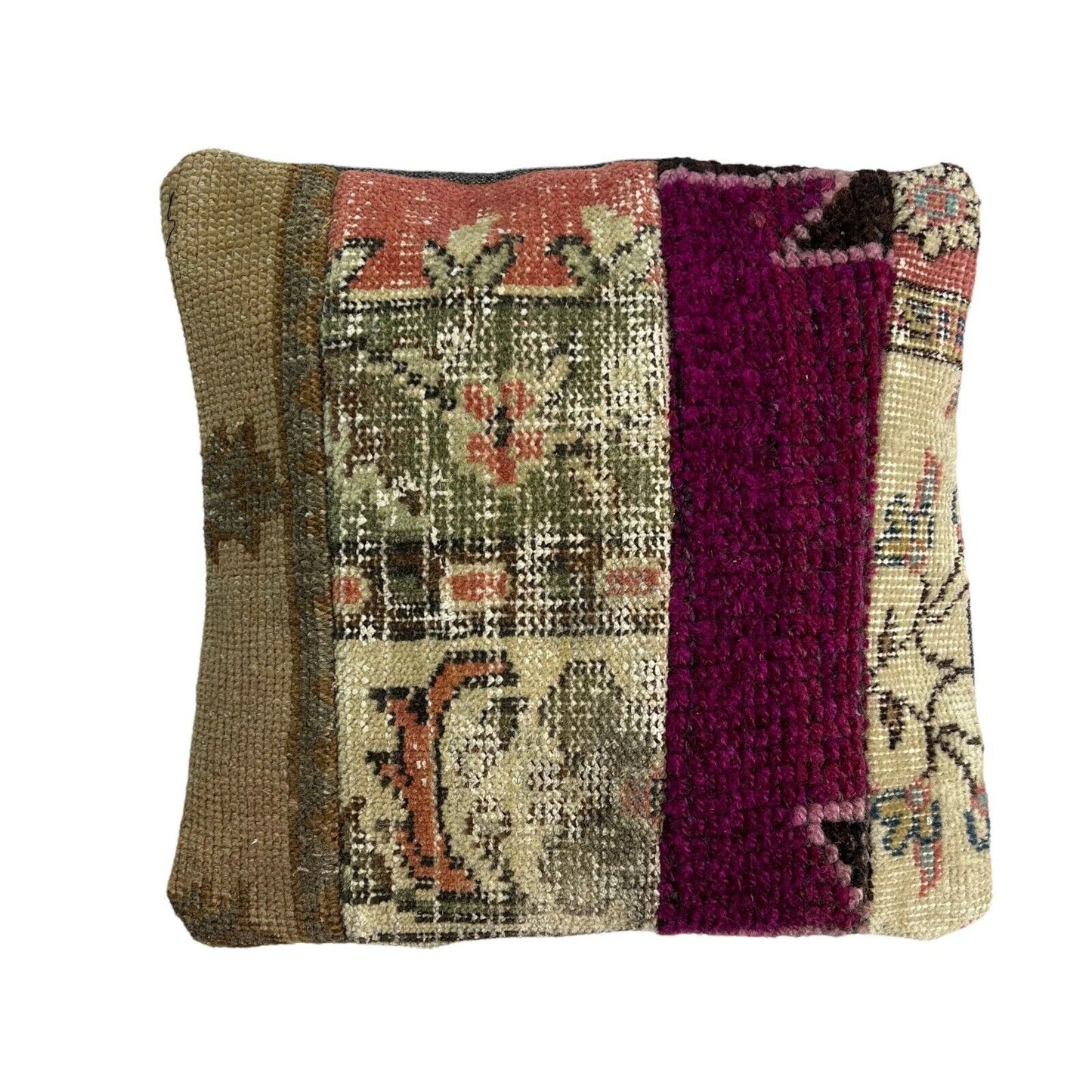 40 x 40 cm , Vintage Turkish Cushion Cover , Vintage Handgemachte Kissenbezug