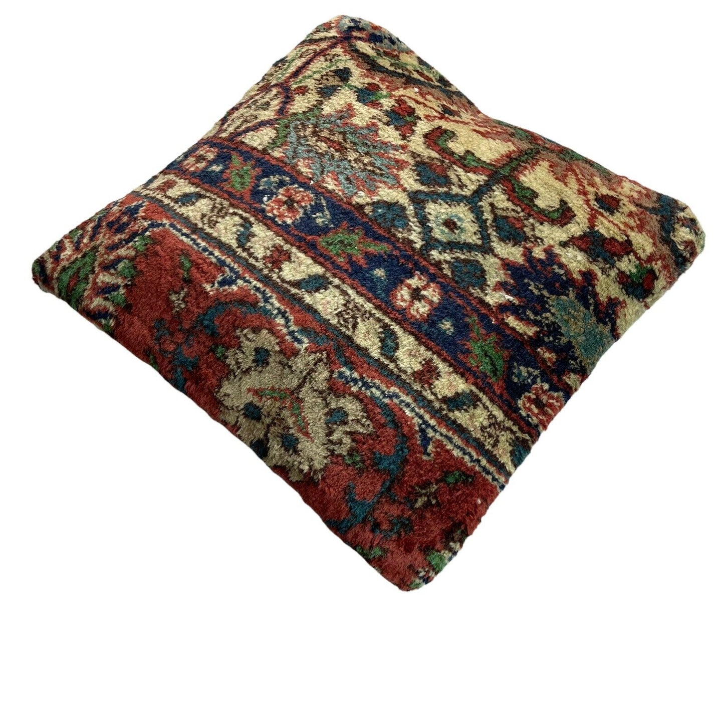 45 x 45 cm , Vintage Turkish Cushion Cover , Vintage Handgemachte Kissenbezug