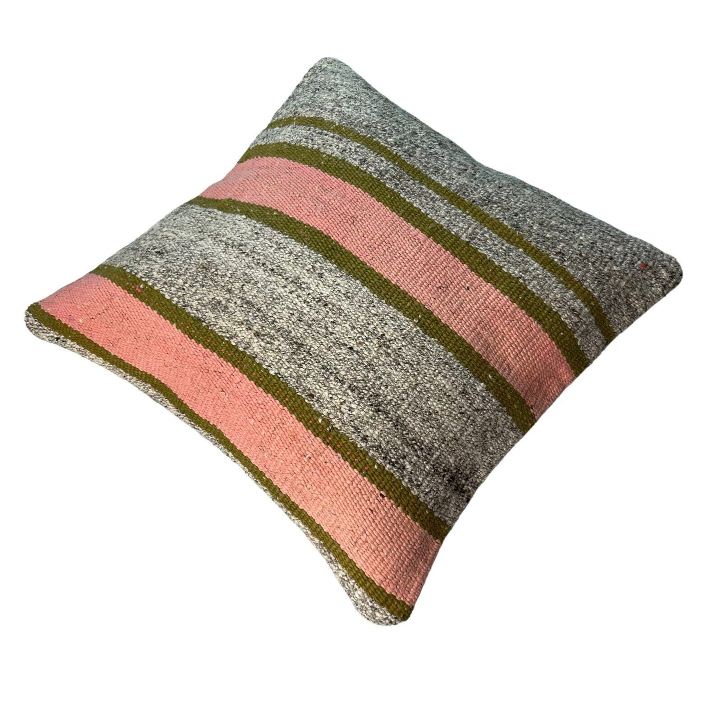 Einzigartige Kelim-Kissen,Turkish Kilim Pillow,16'×16' Funda De Cojín Kilim