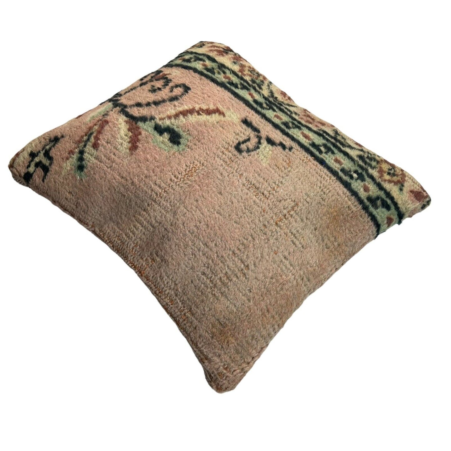 45 x 45 cm , Vintage Turkish Cushion Cover , Vintage Handgemachte Kissenbezug