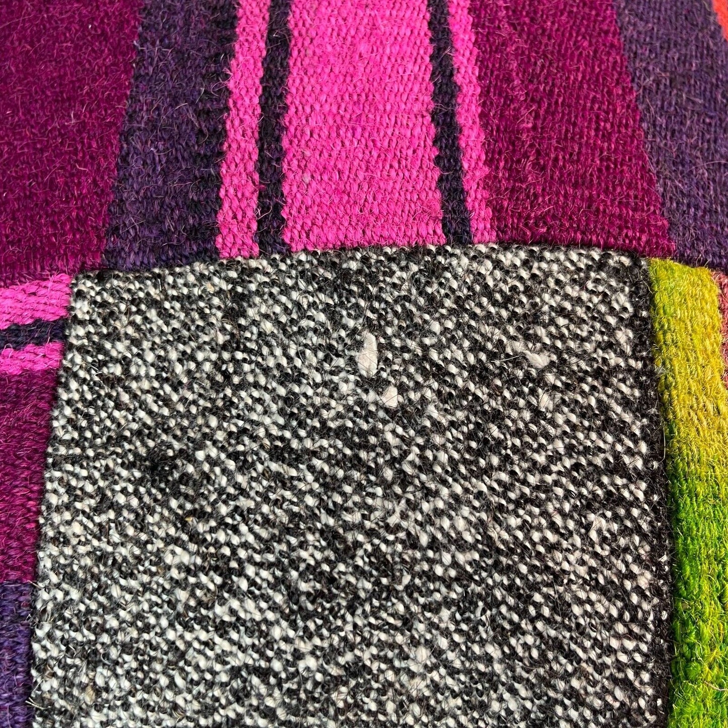 Kilim Housse de coussin 40x40 cm old vintage antique Kelim Coussin Boho Country