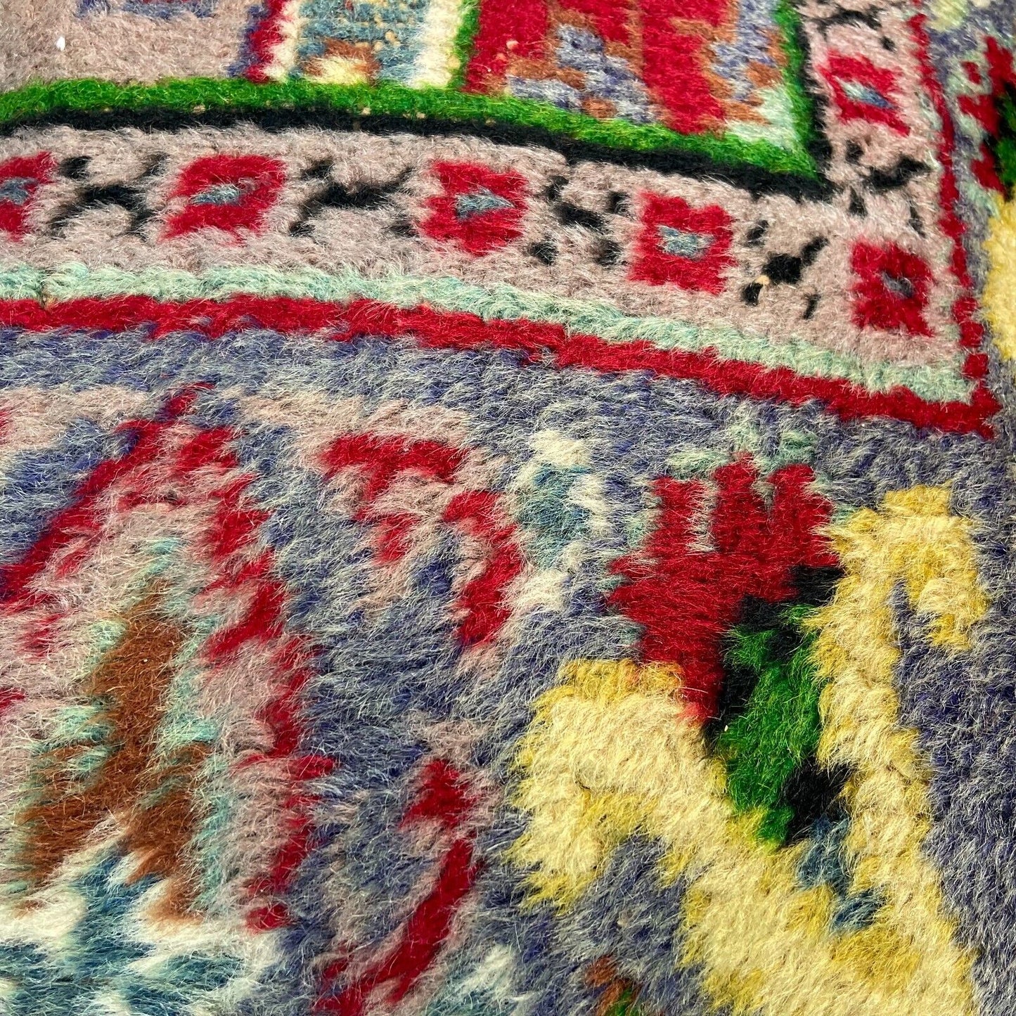 45 x 45 cm , Vintage Turkish Cushion Cover , Vintage Handgemachte Kissenbezug