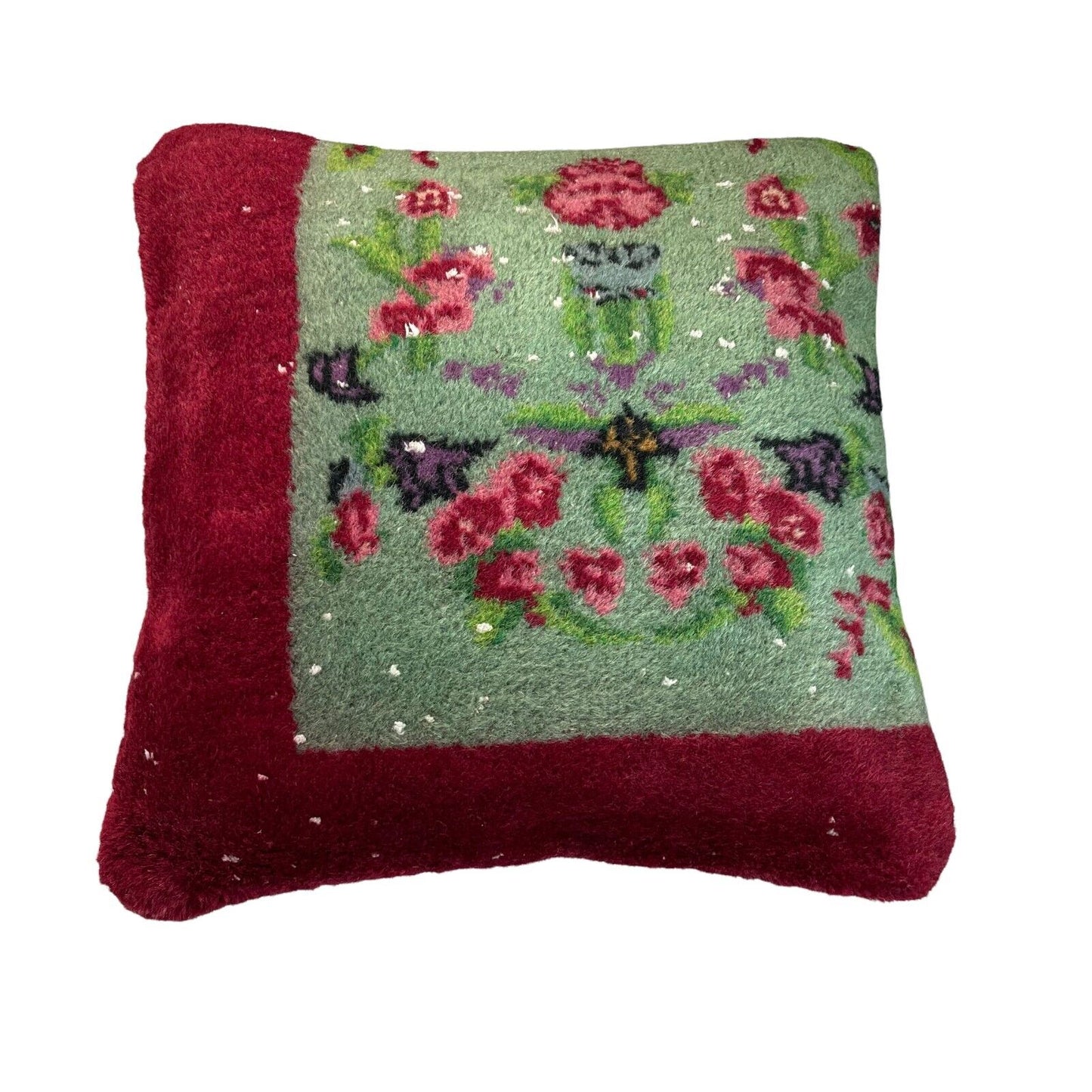45 x 45 cm , Vintage Turkish Cushion Cover , Vintage Handgemachte Kissenbezug