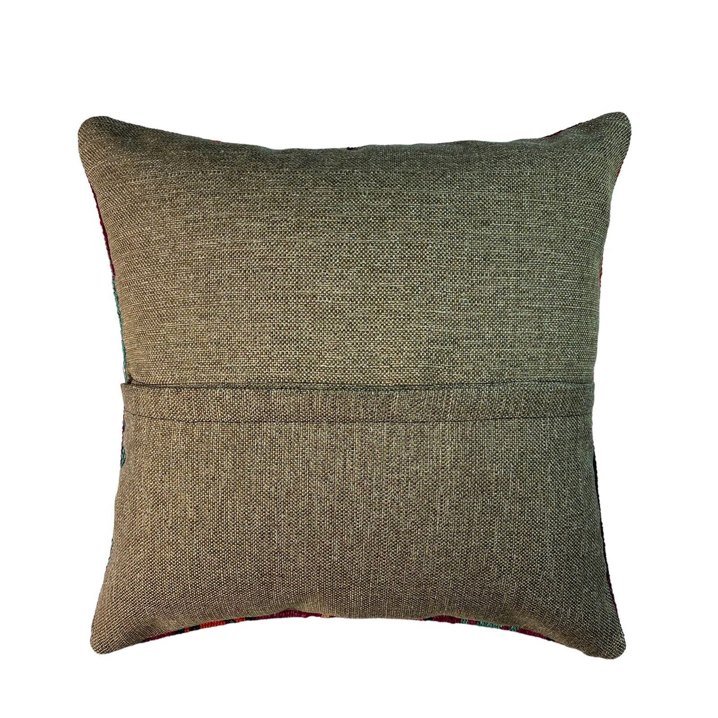 Einzigartige Kelim-Kissen,Turkish Kilim Pillow,16'×16' Funda De Cojín Kilim