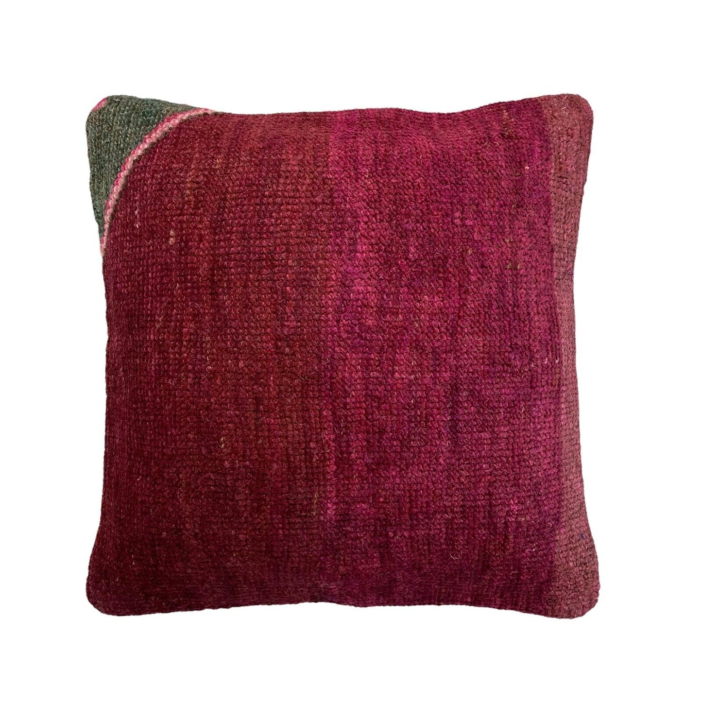 18''X18'' Vintage Handmade Rug Cushion Cover, 45 x 45 cm Deko Kissenbezug