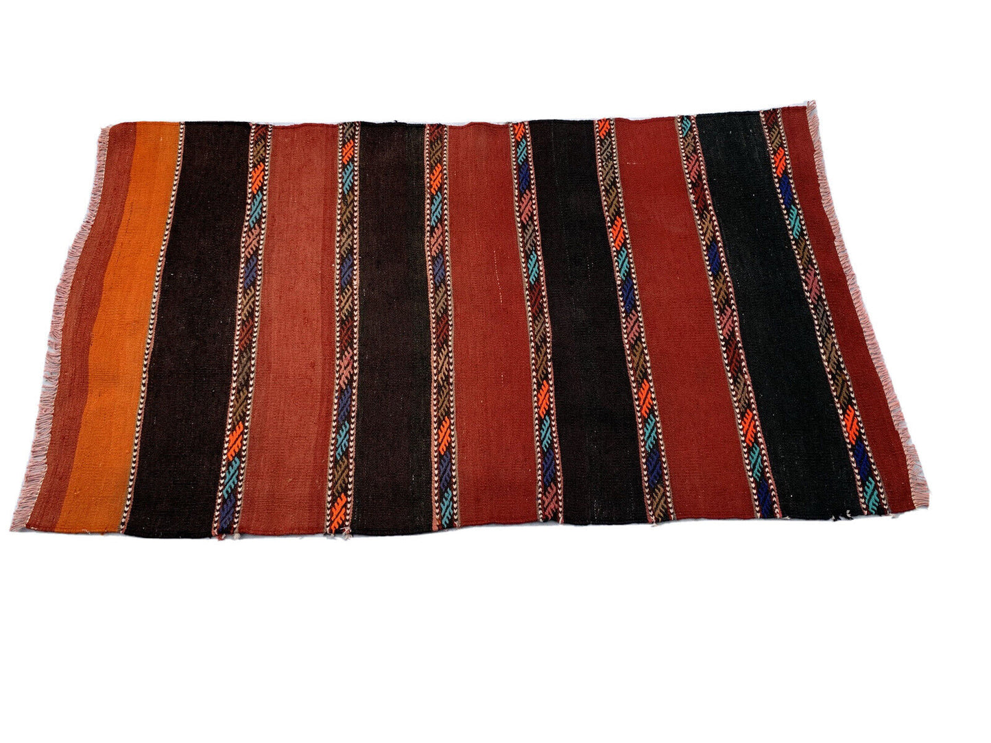 Traditional Turkish Kilim Rug,Vintage Kelim Teppich 130x74 cm