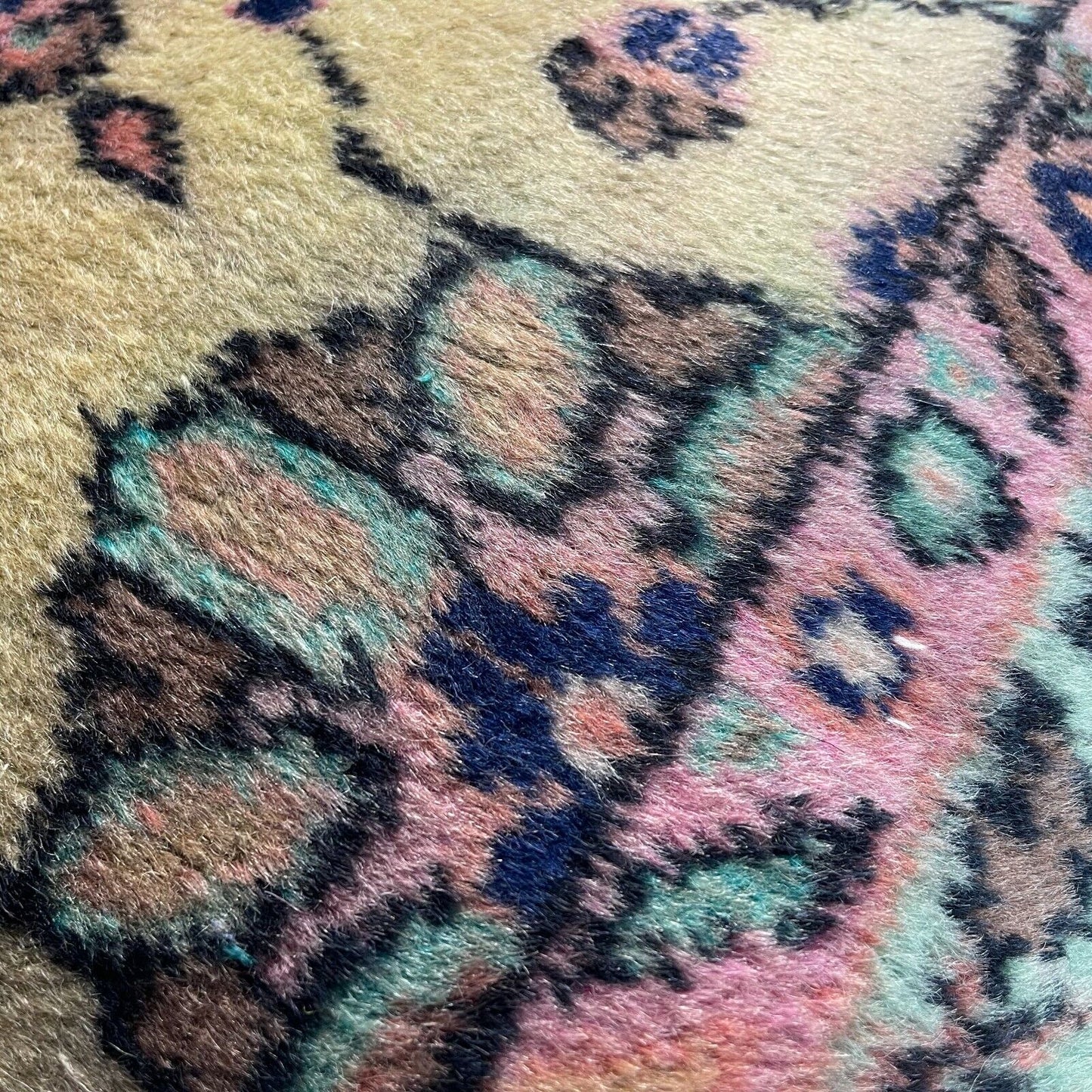 45 x 45 cm , Vintage Turkish Cushion Cover , Vintage Handgemachte Kissenbezug