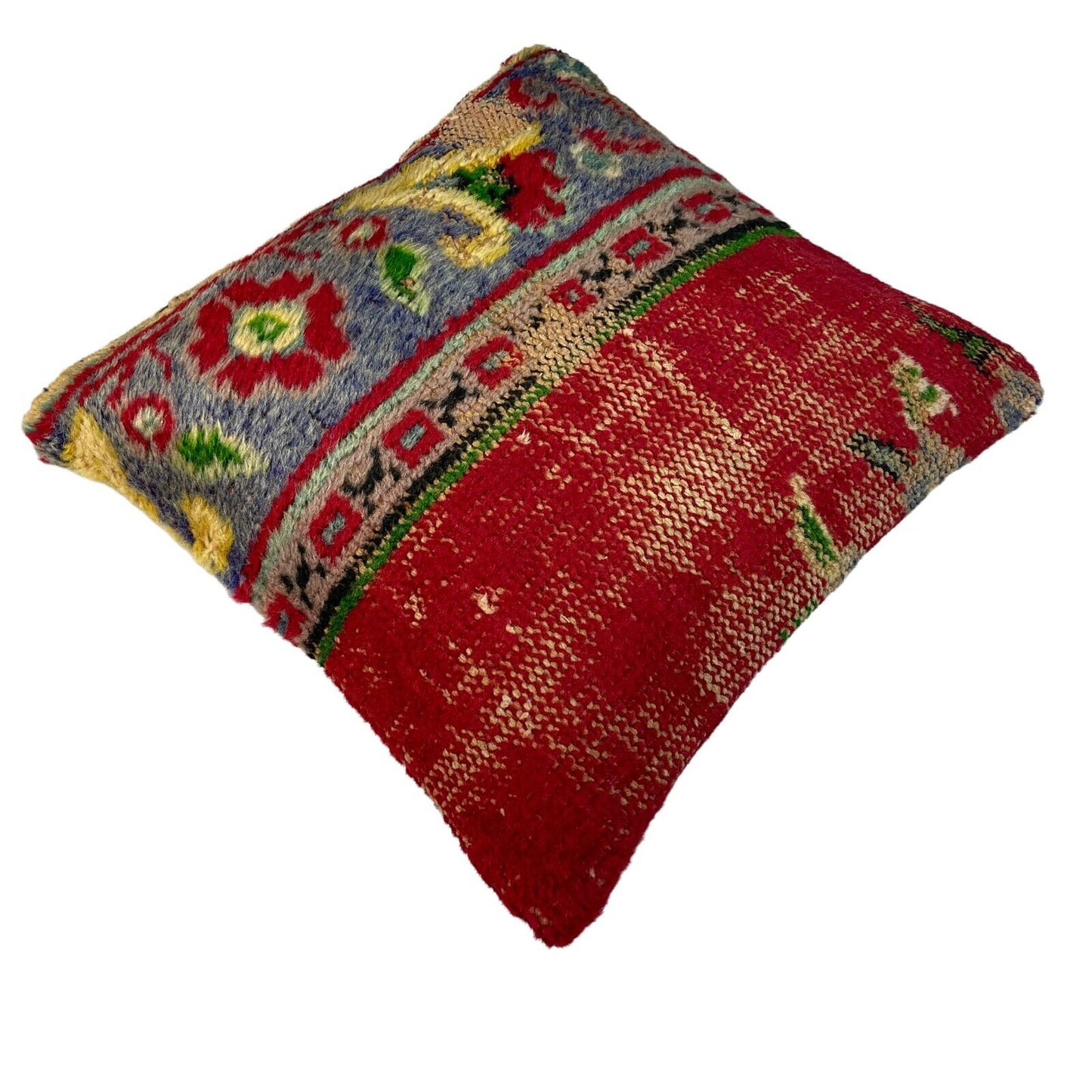18''X18'' Vintage Handmade Rug Cushion Cover, 45 x 45 cm Deko Kissenbezug LL1385