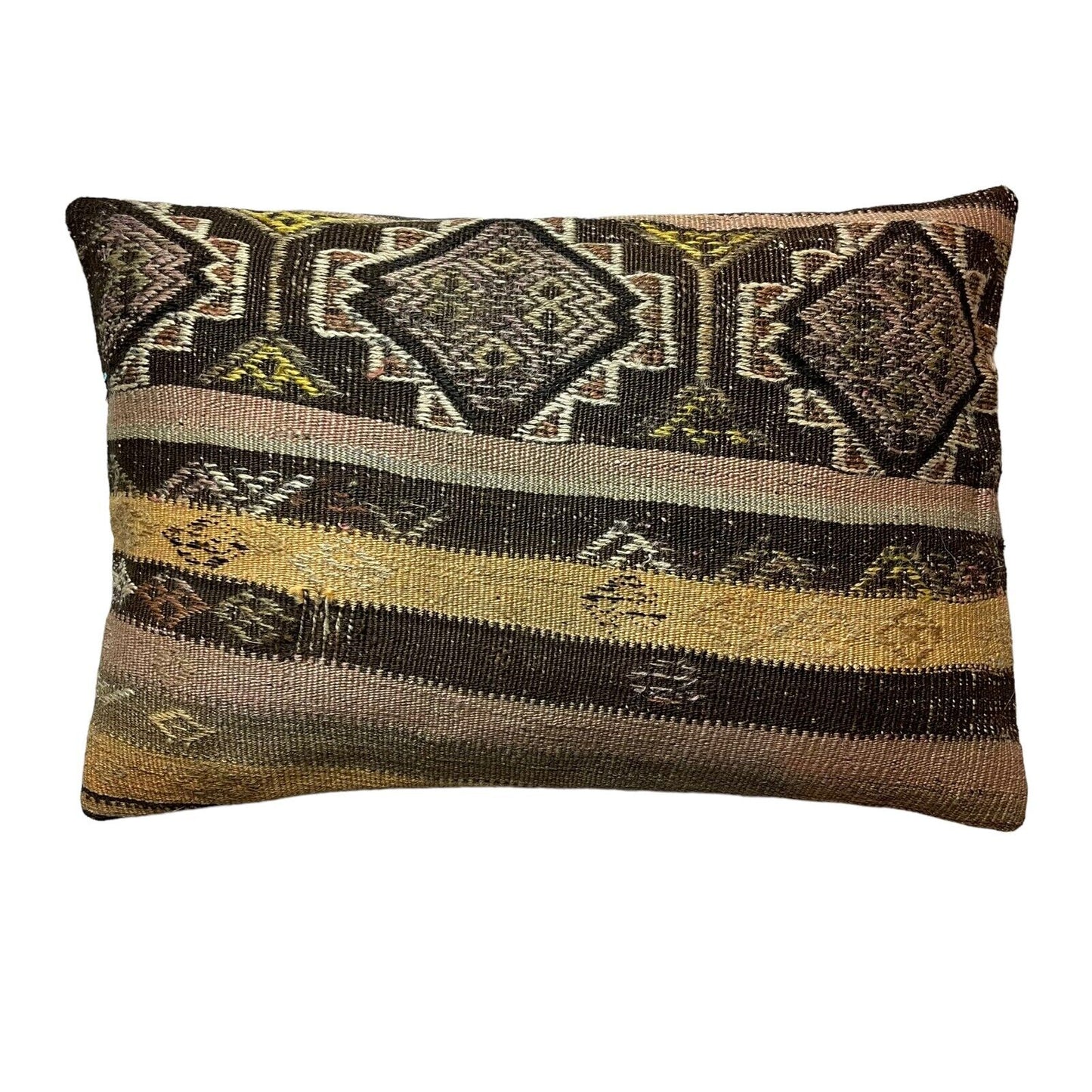 40x60 Cm Handgewebt Kelim Kissenbezug Vintage Kilim Cushion Cover , Boho,16'x24'