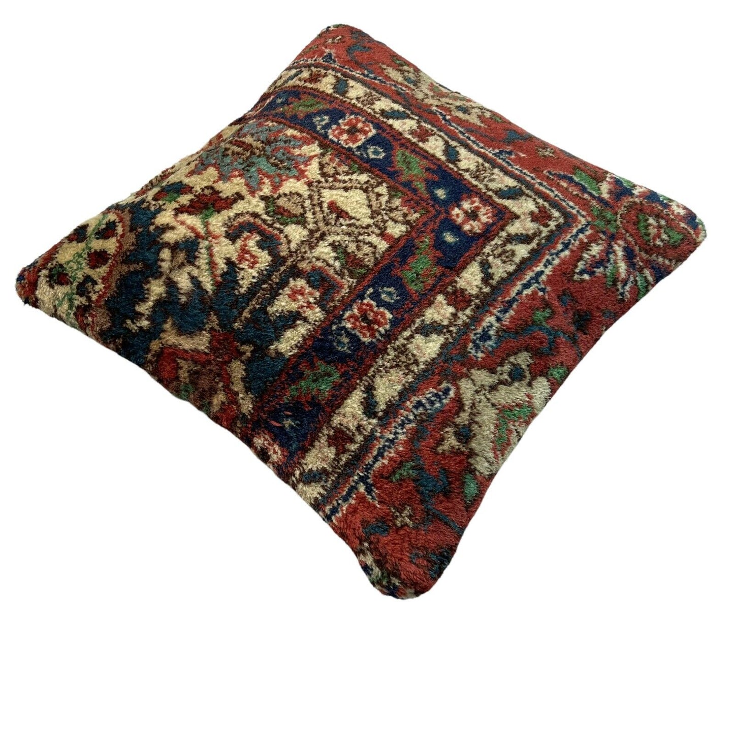 45 x 45 cm , Vintage Turkish Cushion Cover , Vintage Handgemachte Kissenbezug