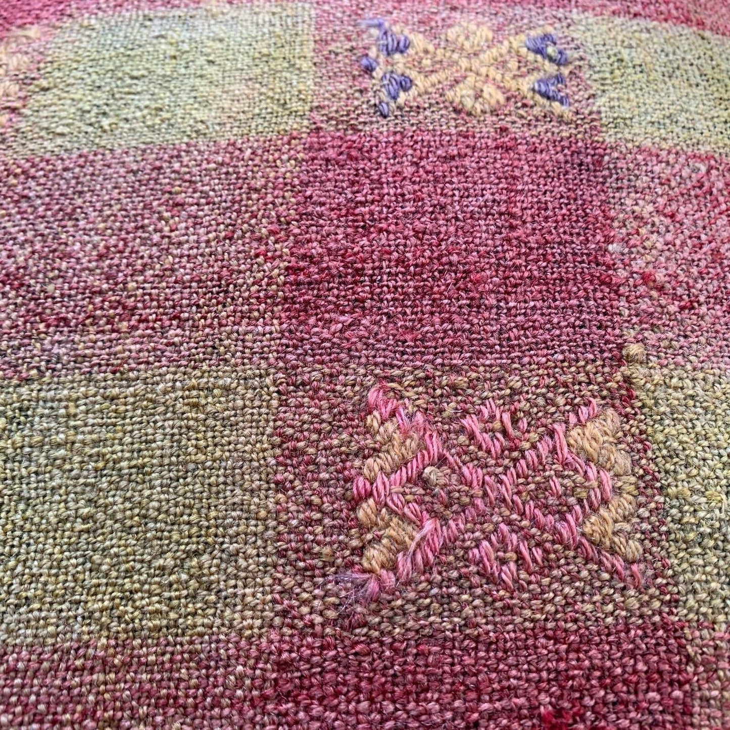 Einzigartige Kelim-Kissen,Turkish Kilim Pillow,16'×16' Funda De Cojín Kilim