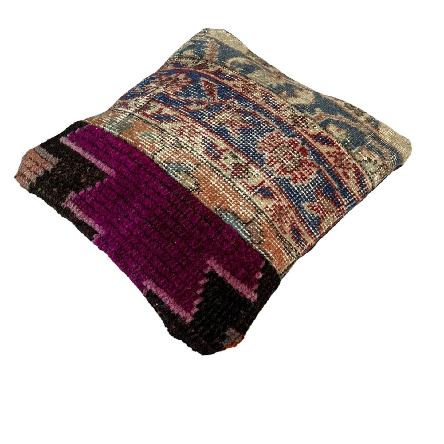 40 x 40 cm , Vintage Turkish Cushion Cover , Vintage Handgemachte Kissenbezug