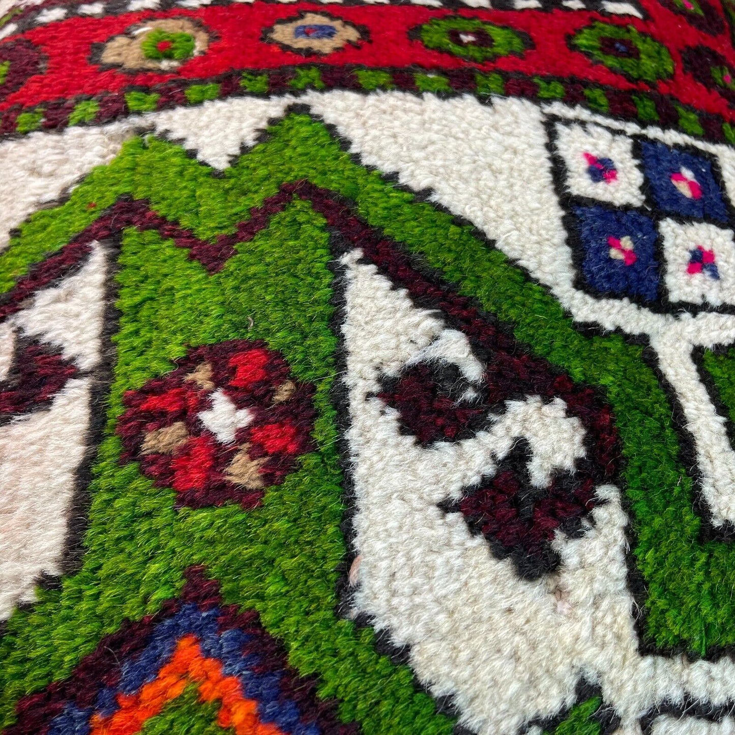 45x45 cm , Vintage Türkisch Kissenbezug , 18'' x 18'' Vintage Cushion Cover