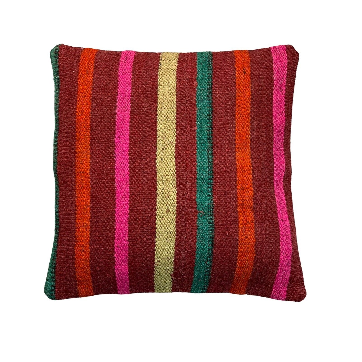 Einzigartige Kelim-Kissen,Turkish Kilim Pillow,16'×16' Funda De Cojín Kilim